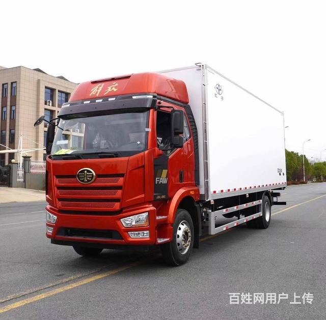 6.8米解放冷藏车 厂家大量现车可分期定制包上户的图片