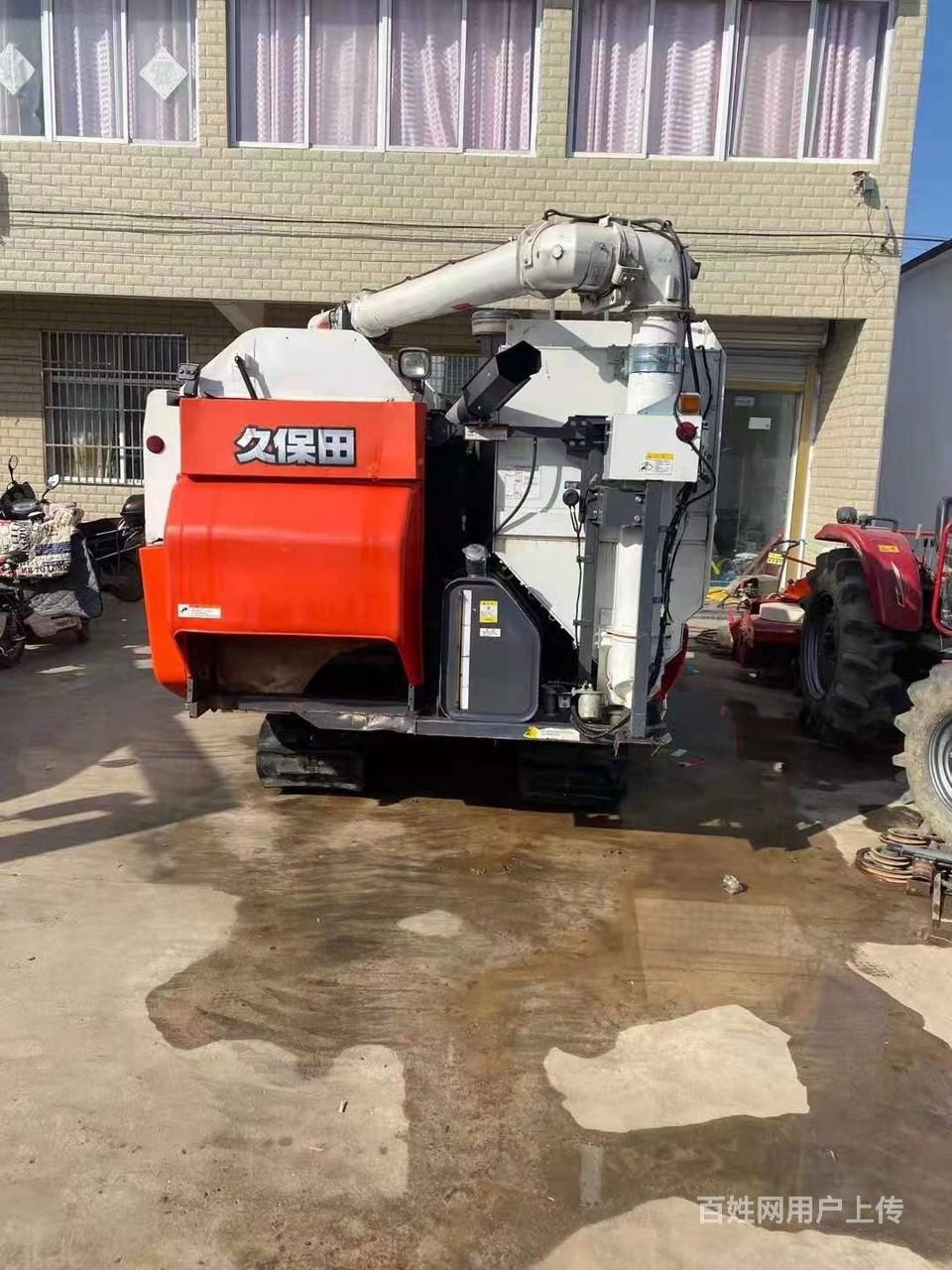 久保田758收割机,极品车况