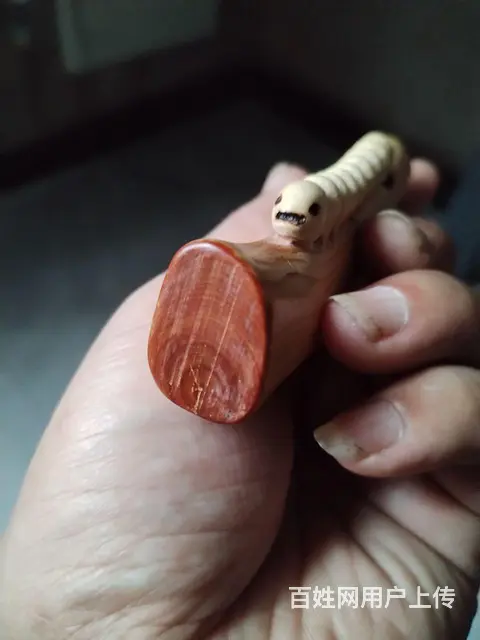 崖柏手工艺品，钥匙扣 - 图片 3