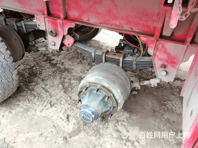低价转让轻型13米二手标箱侧翻半挂车 原车手续 - 图片 4