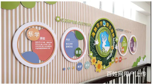 九江风采走廊文化墙展示墙宣传墙LOGO墙设计安装 - 图片 3