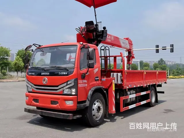 多利卡单排7吨直臂随车吊 包牌送车分期 - 图片 5