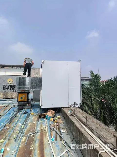 坦洲工厂排烟系统升级安装食堂抽油烟机维修安装更换 - 图片 2
