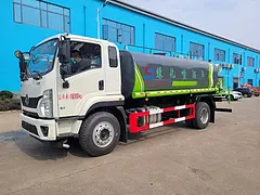 国六玉柴200马力陕汽15方雾炮洒水车 现车促销车到付款