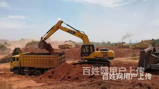 溧阳挖掘机钩机出租》溧阳铲车装载机出租》长臂挖机出租 - 图片 1