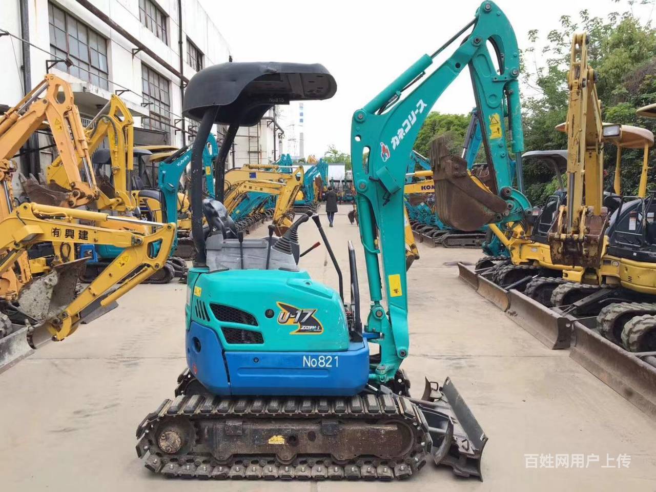 纯进口久保田17二手挖掘机,手续齐全,支持分期