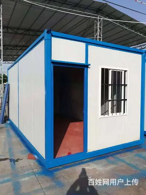 打包箱式定制岗亭厕所工地办公室宿舍配套空调床铺 - 图片 4