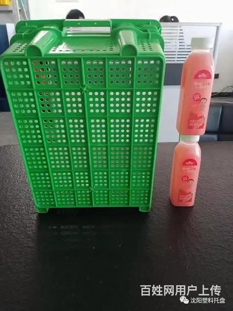 鞍山折叠塑料箱,塑料筐,卡板箱,周转箱,双色错位箱 - 图片 8