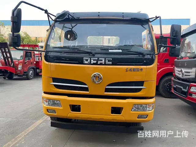 经典款东风福瑞卡 专拖120挖机钩机平板车 包送车 - 图片 8