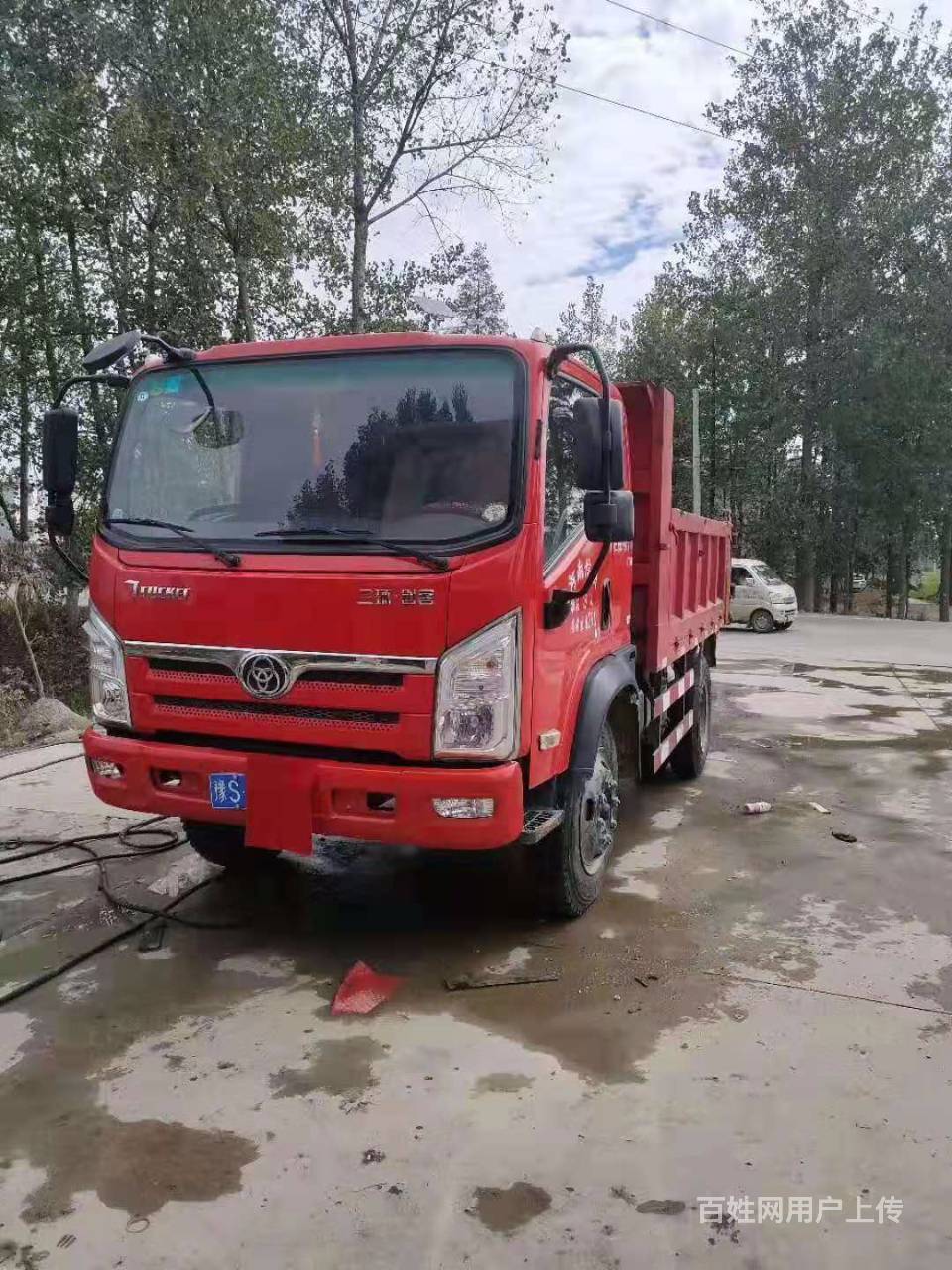 17年国五三环创客3.8米自卸车 全款蓝牌