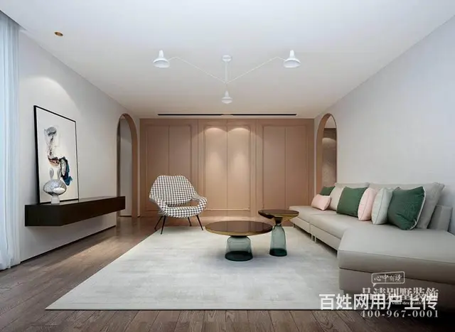 现代风格500平米常州别墅装修案例 - 图片 6