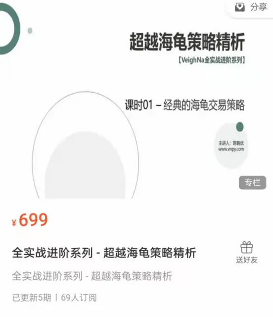 全实战进阶系列 超越海龟策略析 - 图片