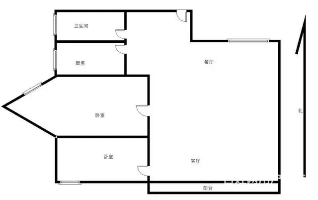 华昌小学特区纪念馆旁荣华大厦二房出租，价格可谈 - 图片 9
