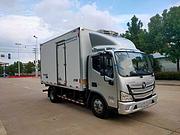 陕汽德龙冷冻车0首付提车价格实惠