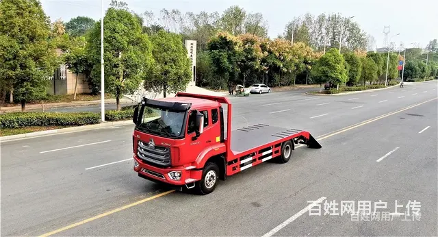 重汽硬汉黄牌单桥挖机拖板车 平板车 图片报价 - 图片 8