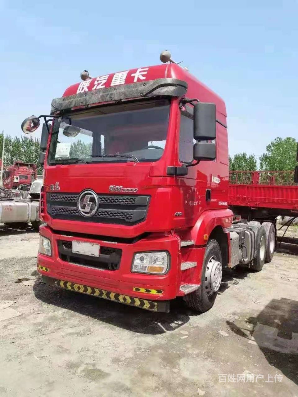 出售二手德龙牵引车国五排放430马力 双驱轻体