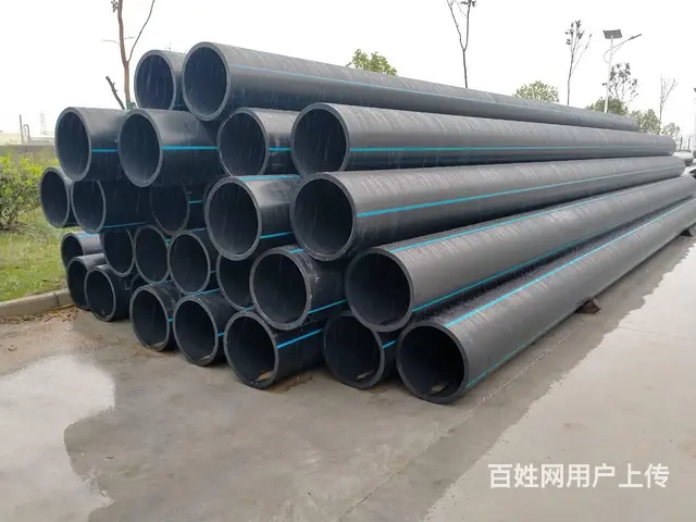 江苏睢宁供应大口径PE排水管排污管污水管 - 图片 2