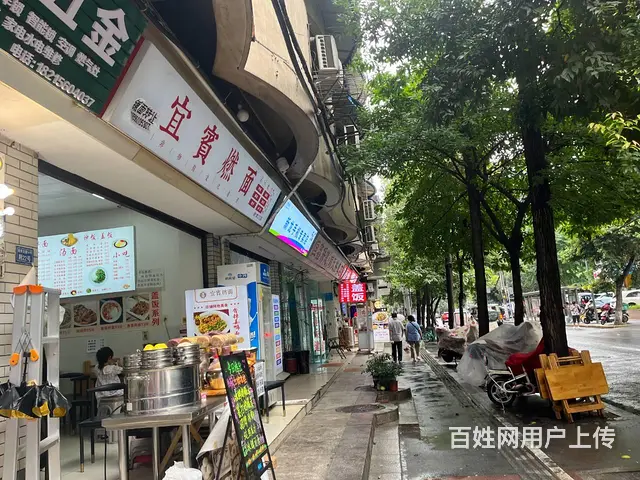 S万人社区临街餐饮旺铺转让（外摆，水电气全通） - 图片 1