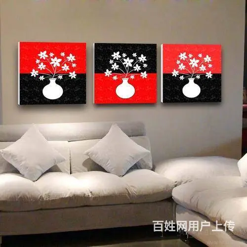 苏州各区挂画，有框、无框装饰画十字绣 窗帘安装维修 - 图片 2