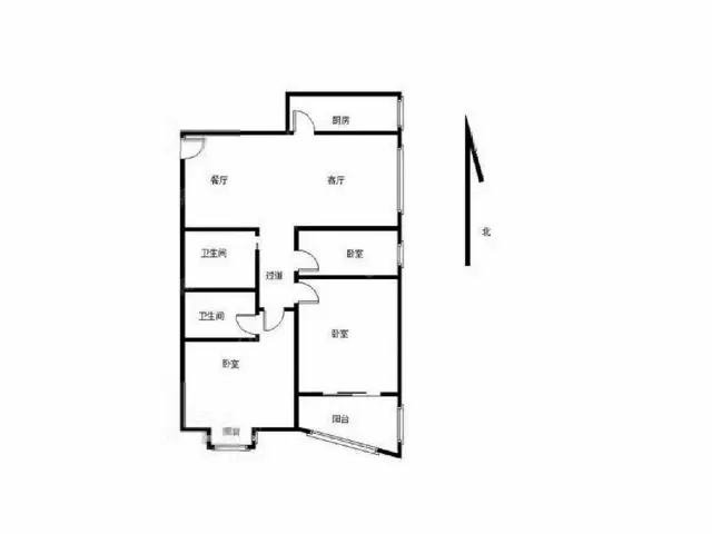 彩虹城    !临江花园(公寓住宅)126.57平 - 图片 10
