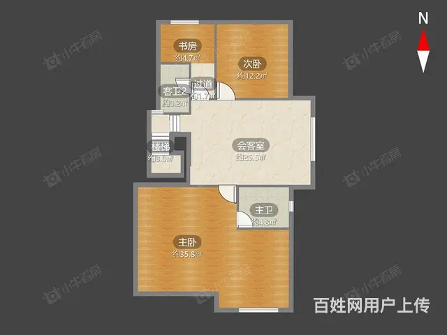 正南 水晶城 5室3厅 天宁吾悦旁 D铁口 看房方便 - 图片 1