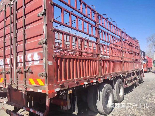 出售二手解放JH6 9.6米高栏 前四后八的图片