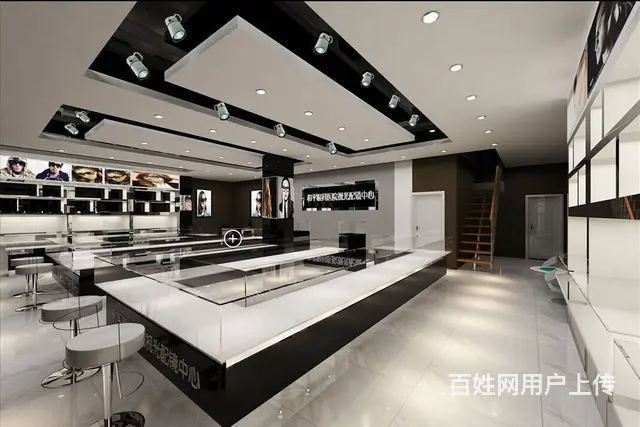 店面设计，各种展台，柜台，烤漆展柜，货柜设计制作 - 图片 4