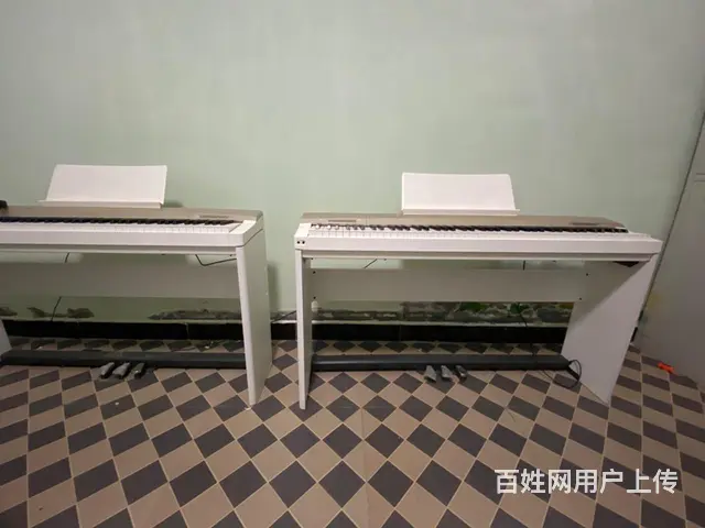 白色卡西欧电钢琴四架，黑色钢琴一架 - 图片 5