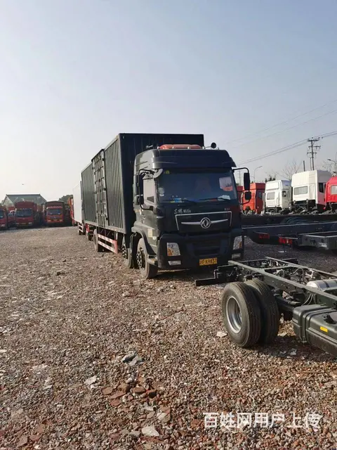 出售21年5月前四后四9.6米东风箱车 带一年费用 - 图片 2
