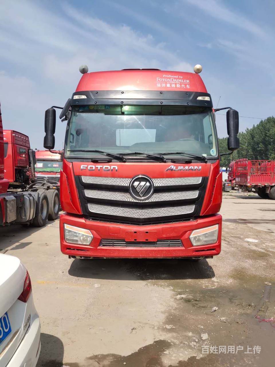 【图】- 出售国五二手欧曼牵引车 双驱轻体 400马力 - 保定新市货车