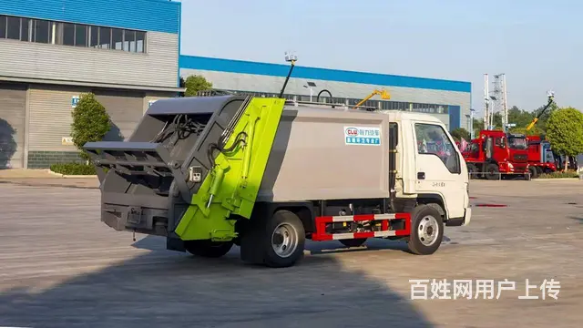 小型蓝牌4.5方垃圾清运车 C证可开可进市区包上牌 - 图片 10