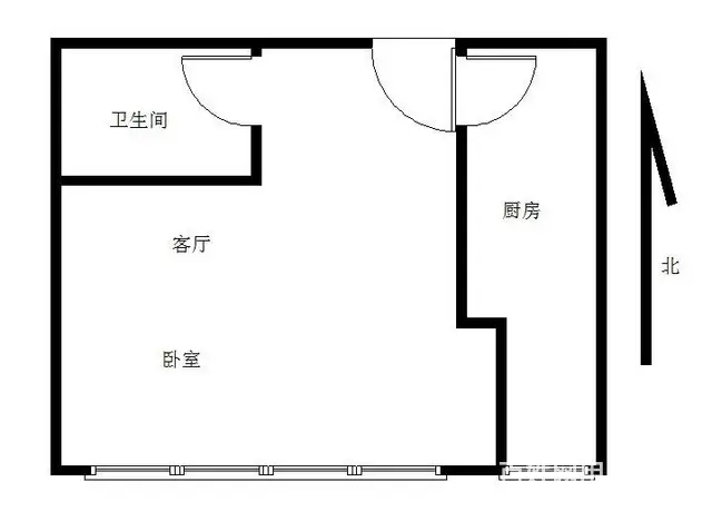 保税区电商产业园旁悦馨庄园带电梯高层精装一房一厨卫 - 图片 5