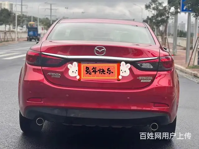 17年马自达阿特兹2.5L蓝天运动版，手自一体，白外黑内，一 - 图片 3