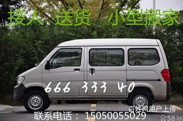 面包车货物运输，搬家服务，门对门服务 - 图片