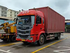 江淮格尔发 格尔发A5 厢式货车 国5