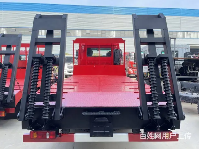 东风D3单桥挖机平板车 150挖机拖车 - 图片 4