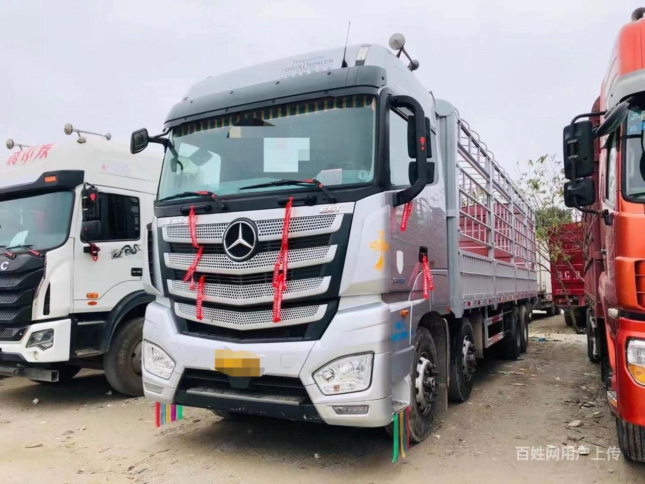 19年上户欧曼est 前四后八9米6高栏 首付6万