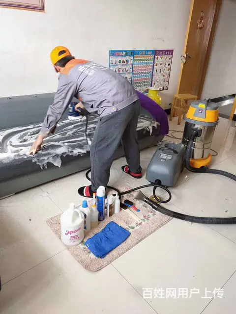开荒保洁钟点擦玻璃清洗沙发地毯清洗九江油油机空调 - 图片 4