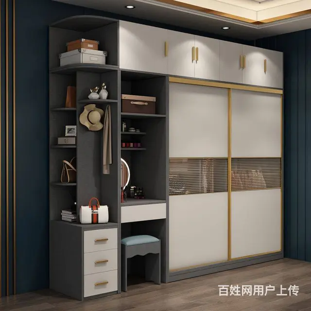 百色全屋定制、衣柜定做、鞋柜、床头柜、书柜、酒柜 - 图片 6