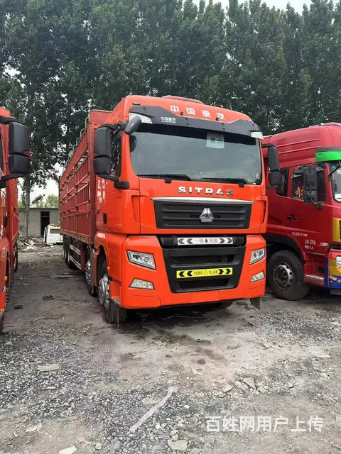 出售22年汕德卡G7，前四后八9.6米高栏载货车 - 图片 2