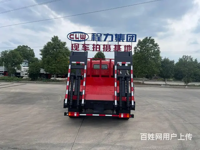 蓝牌重汽豪沃平板车 C照开拉60　75挖掘机平板车 - 图片 4