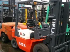 泉州二手合力K35叉车/二手内燃3吨叉车带侧移