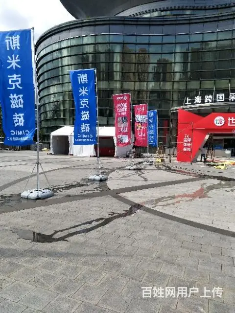 @苏州道旗租赁  5米注水旗杆出租制作印刷工厂 - 图片 2