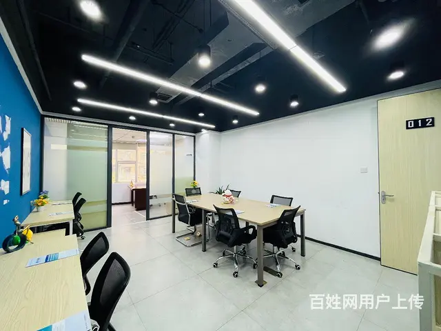 开发商直租五一商圈！网红楼盘！10人团队，拎包办公！地铁口， - 图片 4