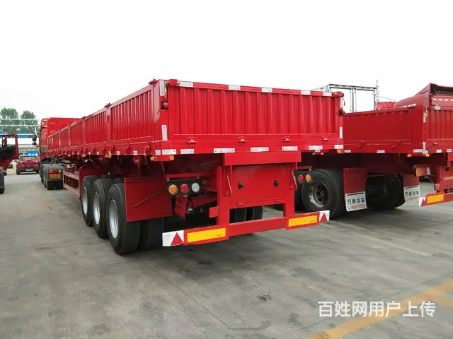 转让 高栏 集装箱 标箱 自卸 低平板  挂车手续 - 图片 1