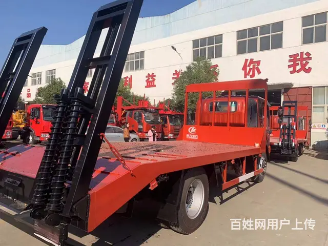 可分期大运单桥轴承4400平板车拖15吨重载型挖机 - 图片 6