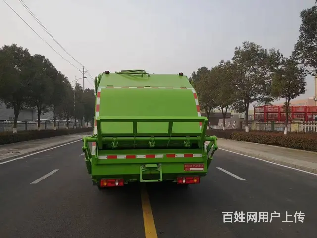 东风天锦9方压缩垃圾车10方后装挤压环卫车 - 图片 6