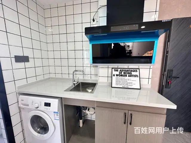台升景园精装修一室一厅朝南主卧，星河广场对面，出行方便 - 图片 2
