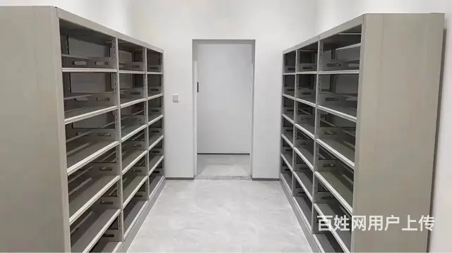 家用书架置物架落地简易多层书柜图书馆铁艺钢制书架 - 图片 4