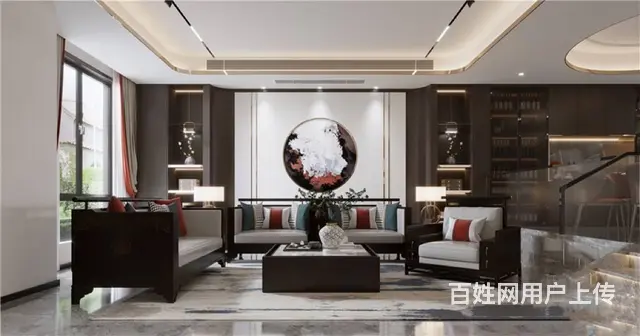 别墅装修设计|这才是新中式该有的样子 - 图片 3